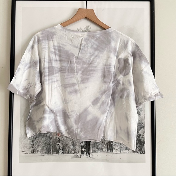 Coors Light x The Laundry Room x UO Beer Wolf Crop Oversized Tee - Diamond Dye - Picture 5 of 13